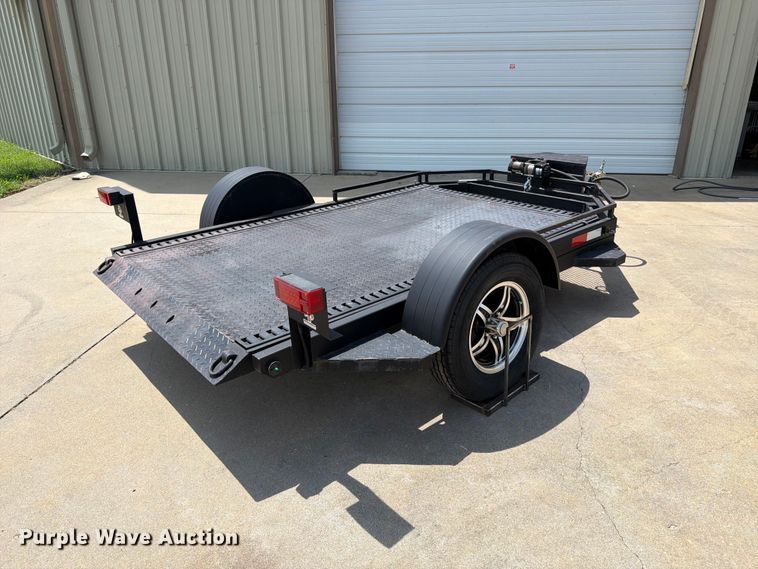 image for item MZ9773 2023 Shannon Brothers lay flat utility trailer