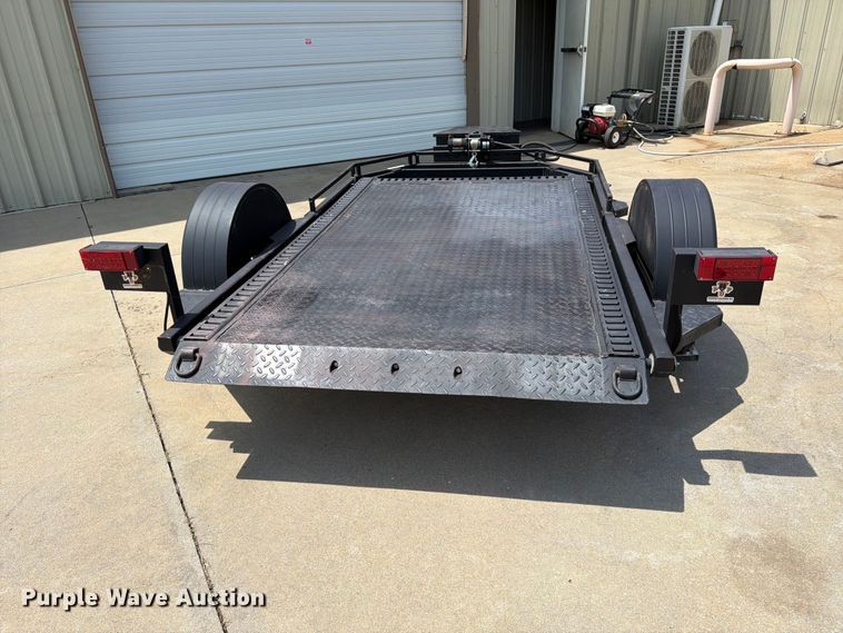 image for item MZ9773 2023 Shannon Brothers lay flat utility trailer