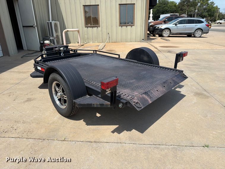 image for item MZ9773 2023 Shannon Brothers lay flat utility trailer