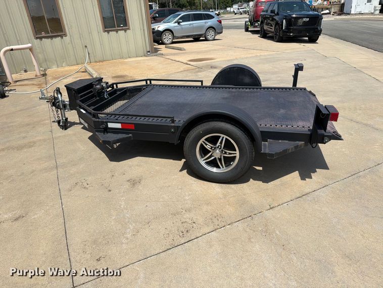 image for item MZ9773 2023 Shannon Brothers lay flat utility trailer