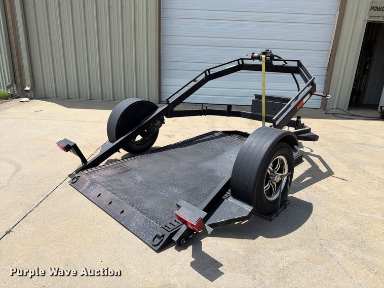 image for item MZ9773 2023 Shannon Brothers lay flat utility trailer