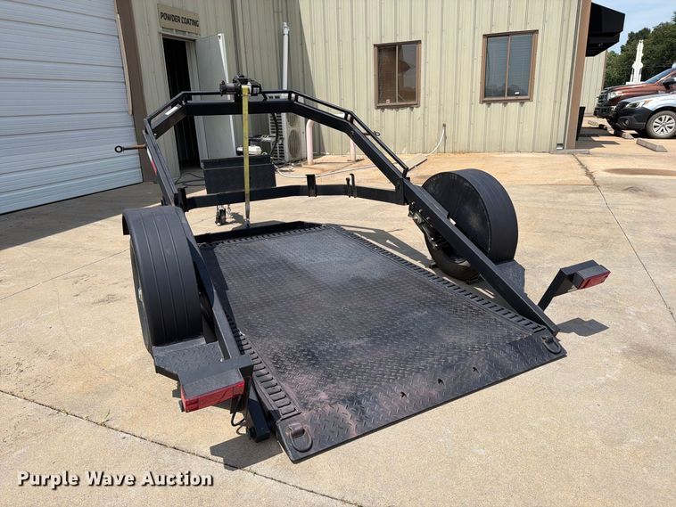 image for item MZ9773 2023 Shannon Brothers lay flat utility trailer