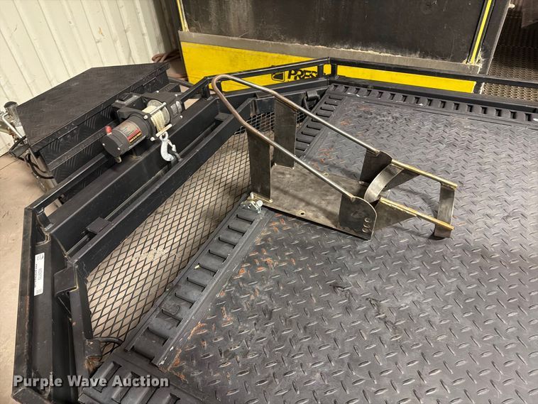 image for item MZ9773 2023 Shannon Brothers lay flat utility trailer