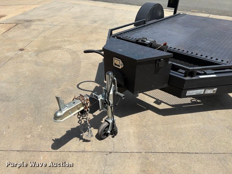 image for item MZ9773 2023 Shannon Brothers lay flat utility trailer