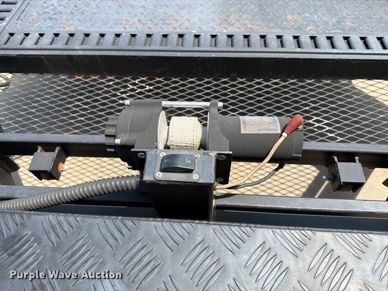 image for item MZ9773 2023 Shannon Brothers lay flat utility trailer