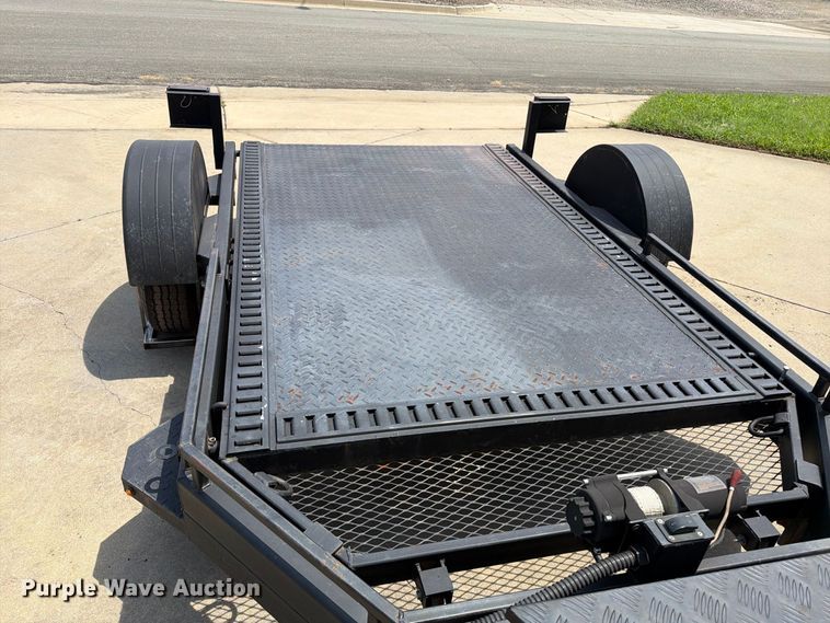 image for item MZ9773 2023 Shannon Brothers lay flat utility trailer