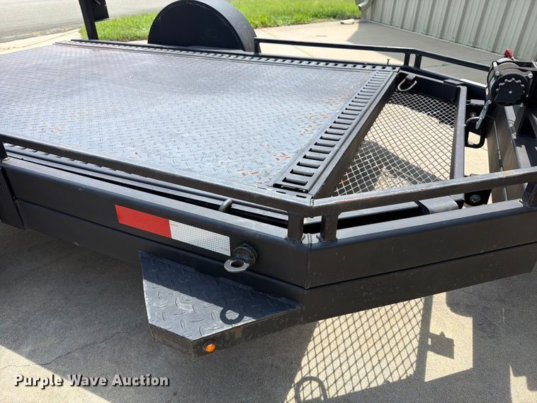 image for item MZ9773 2023 Shannon Brothers lay flat utility trailer