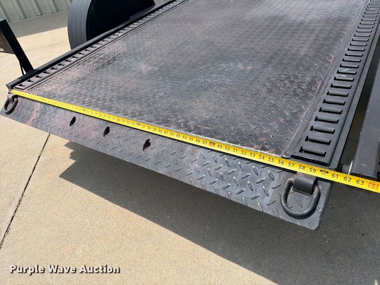 image for item MZ9773 2023 Shannon Brothers lay flat utility trailer