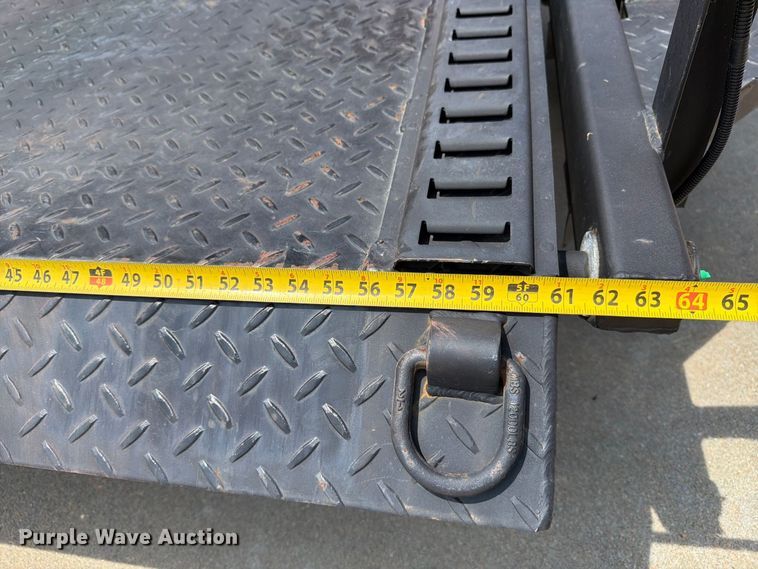 image for item MZ9773 2023 Shannon Brothers lay flat utility trailer