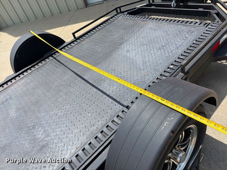 image for item MZ9773 2023 Shannon Brothers lay flat utility trailer