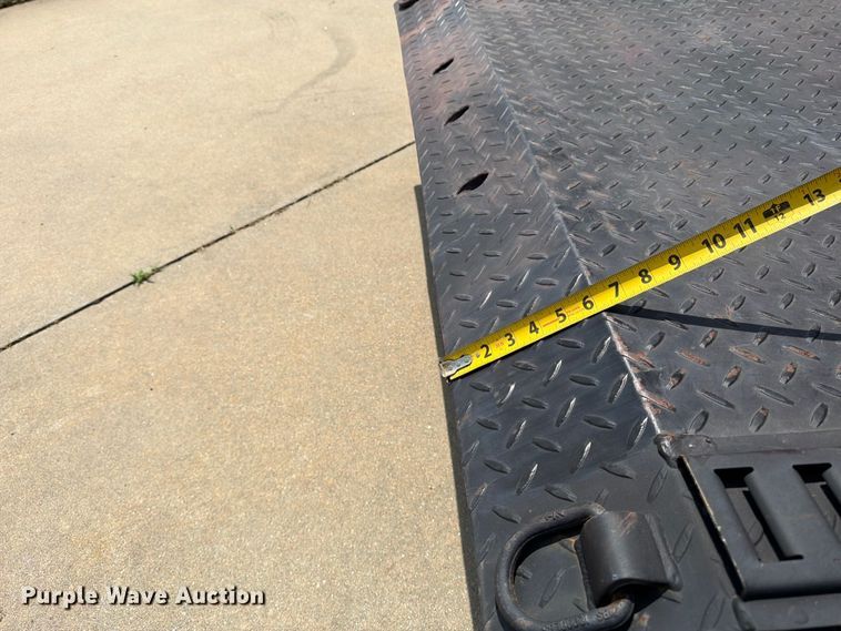 image for item MZ9773 2023 Shannon Brothers lay flat utility trailer