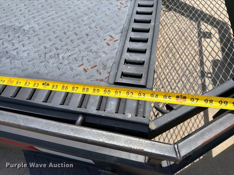 image for item MZ9773 2023 Shannon Brothers lay flat utility trailer