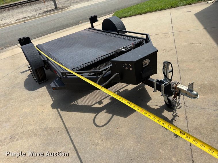 image for item MZ9773 2023 Shannon Brothers lay flat utility trailer