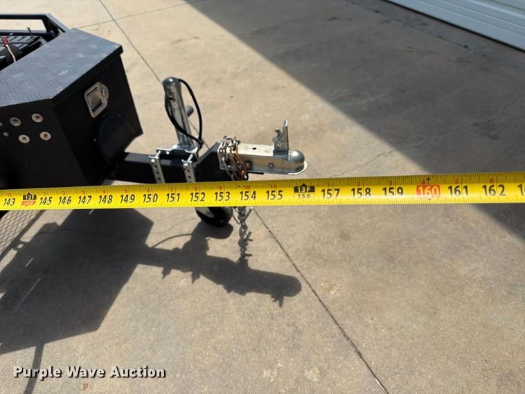 image for item MZ9773 2023 Shannon Brothers lay flat utility trailer