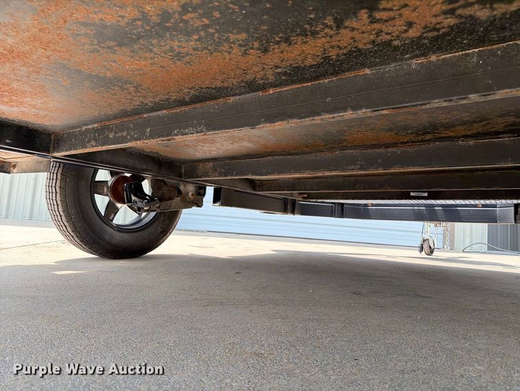 image for item MZ9773 2023 Shannon Brothers lay flat utility trailer