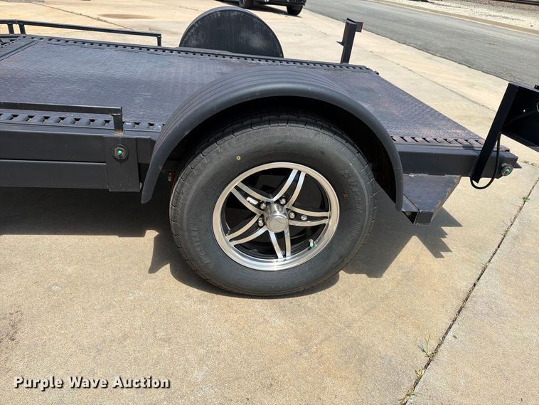 image for item MZ9773 2023 Shannon Brothers lay flat utility trailer