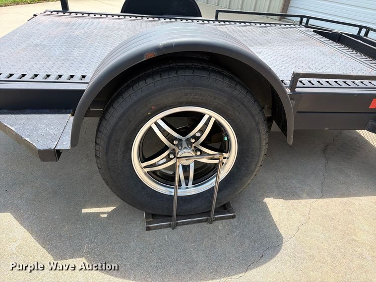 image for item MZ9773 2023 Shannon Brothers lay flat utility trailer
