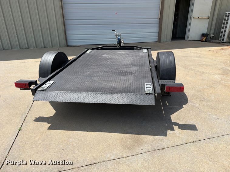 image for item MZ9774 2023 Shannon Brothers lay flat utility trailer