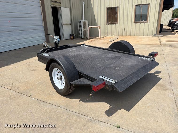 image for item MZ9774 2023 Shannon Brothers lay flat utility trailer