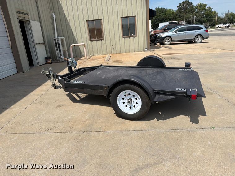 image for item MZ9774 2023 Shannon Brothers lay flat utility trailer