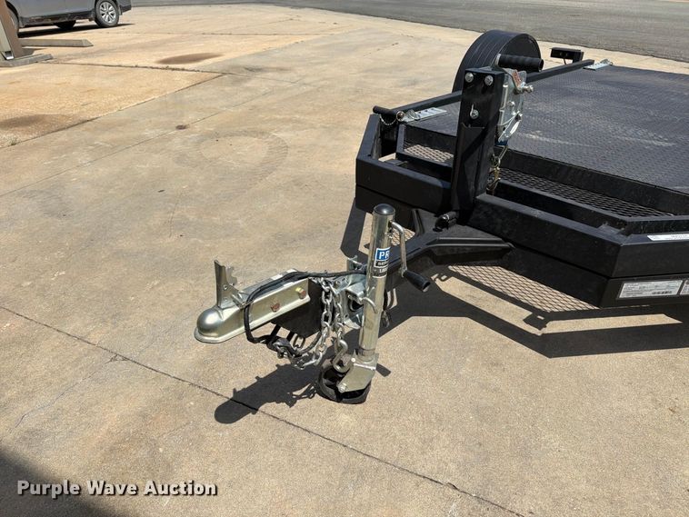 image for item MZ9774 2023 Shannon Brothers lay flat utility trailer