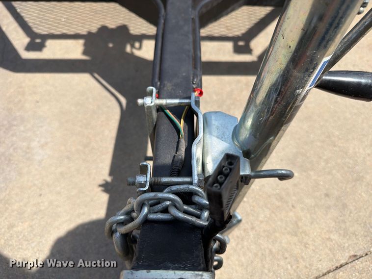 image for item MZ9774 2023 Shannon Brothers lay flat utility trailer