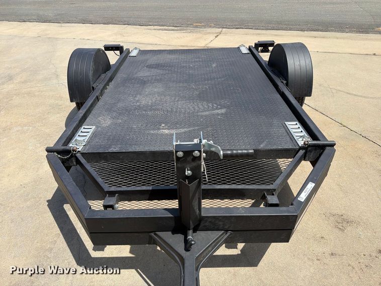image for item MZ9774 2023 Shannon Brothers lay flat utility trailer