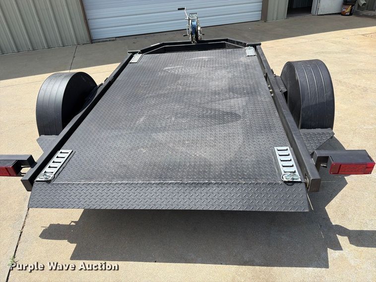 image for item MZ9774 2023 Shannon Brothers lay flat utility trailer
