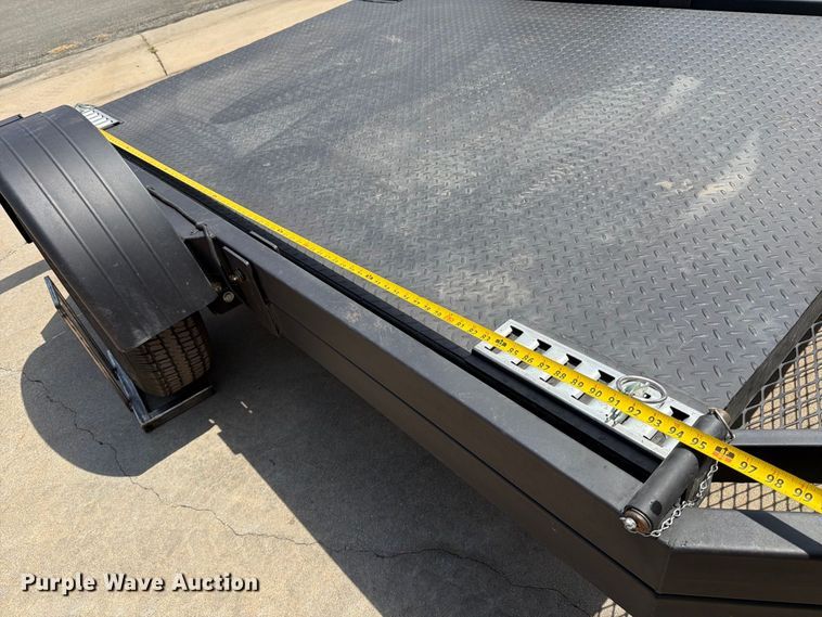 image for item MZ9774 2023 Shannon Brothers lay flat utility trailer