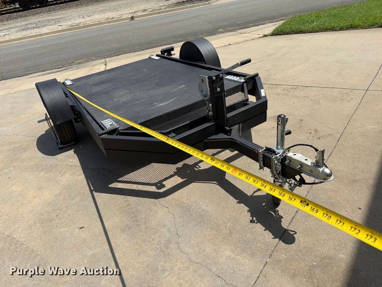 image for item MZ9774 2023 Shannon Brothers lay flat utility trailer