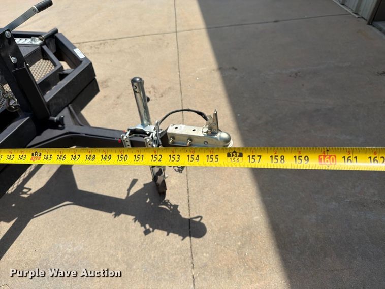 image for item MZ9774 2023 Shannon Brothers lay flat utility trailer