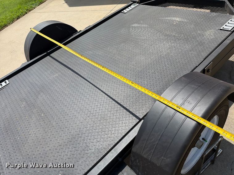 image for item MZ9774 2023 Shannon Brothers lay flat utility trailer