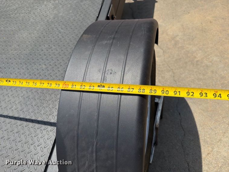 image for item MZ9774 2023 Shannon Brothers lay flat utility trailer