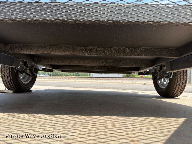 image for item MZ9774 2023 Shannon Brothers lay flat utility trailer