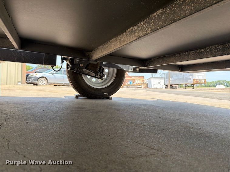 image for item MZ9774 2023 Shannon Brothers lay flat utility trailer