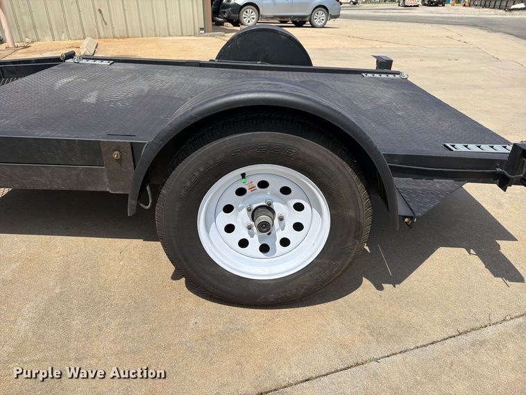 image for item MZ9774 2023 Shannon Brothers lay flat utility trailer