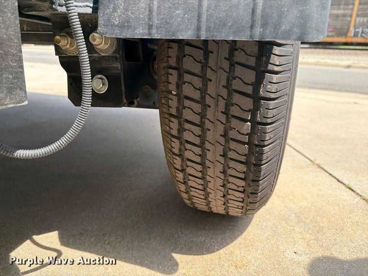 image for item MZ9774 2023 Shannon Brothers lay flat utility trailer