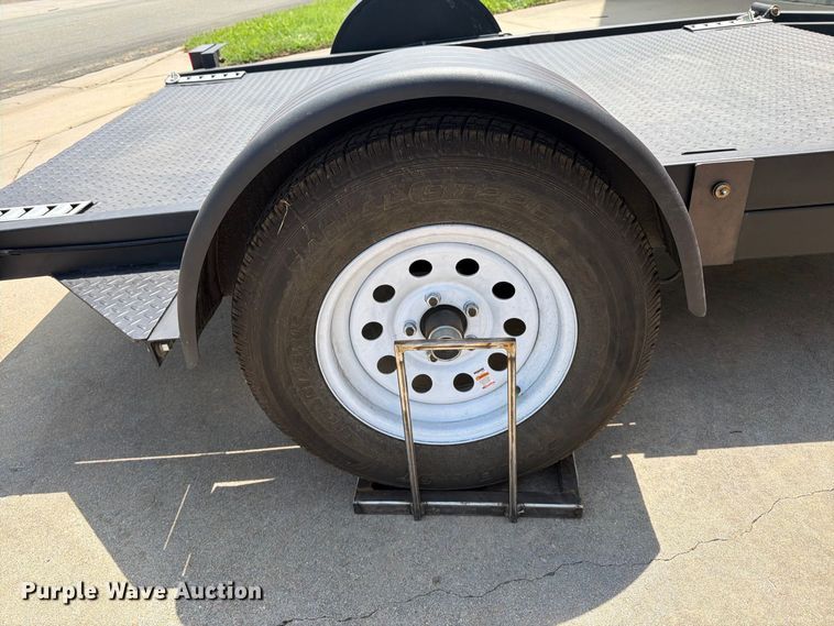 image for item MZ9774 2023 Shannon Brothers lay flat utility trailer
