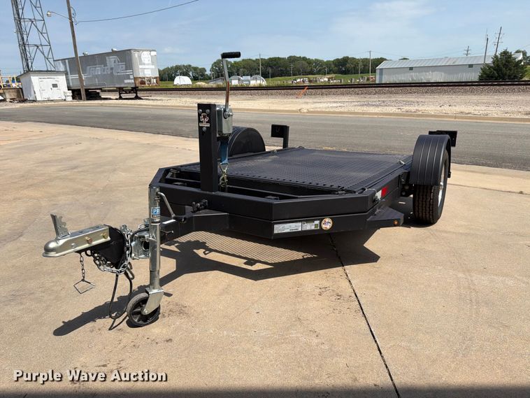 2022 Shannon Brothers lay flat utility trailer