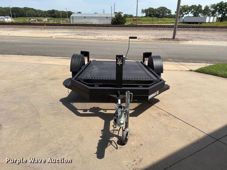 image for item MZ9775 2022 Shannon Brothers lay flat utility trailer