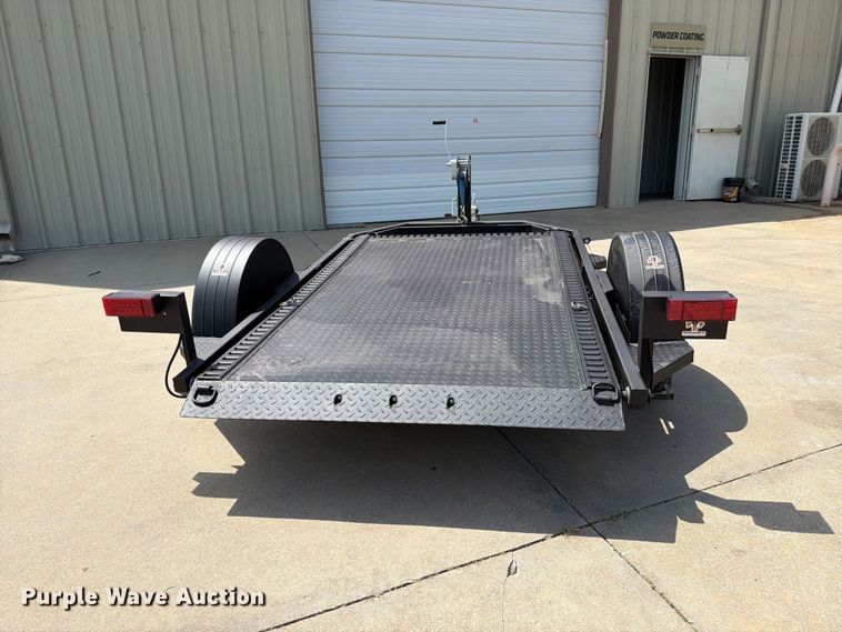 image for item MZ9775 2022 Shannon Brothers lay flat utility trailer