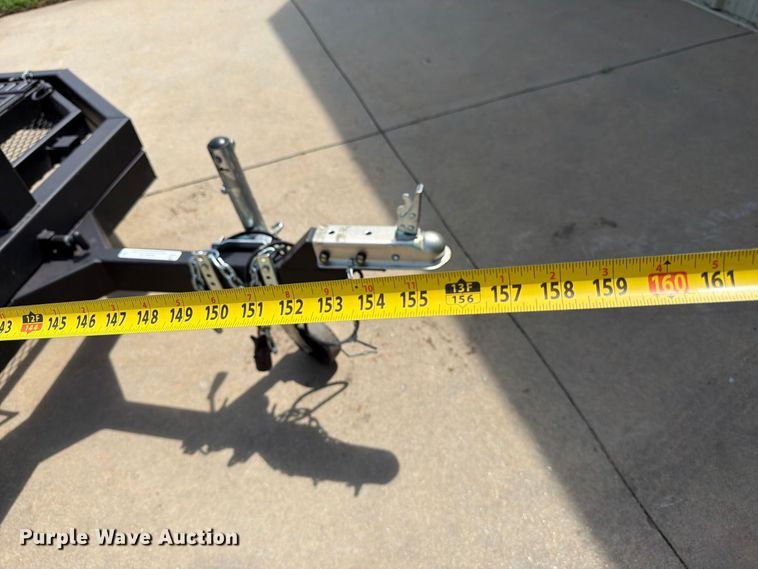 image for item MZ9775 2022 Shannon Brothers lay flat utility trailer