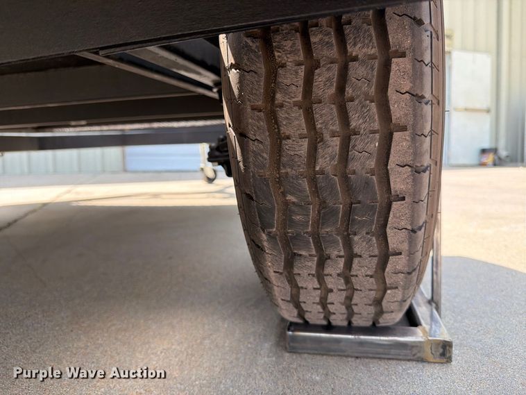 image for item MZ9775 2022 Shannon Brothers lay flat utility trailer