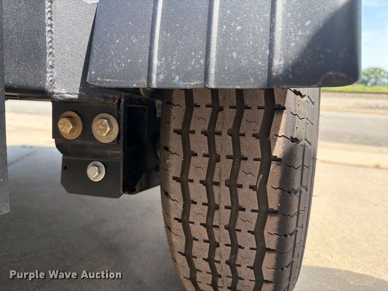 image for item MZ9775 2022 Shannon Brothers lay flat utility trailer