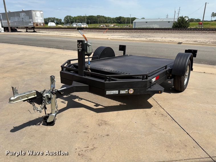 2022 Shannon Brothers lay flat utility trailer