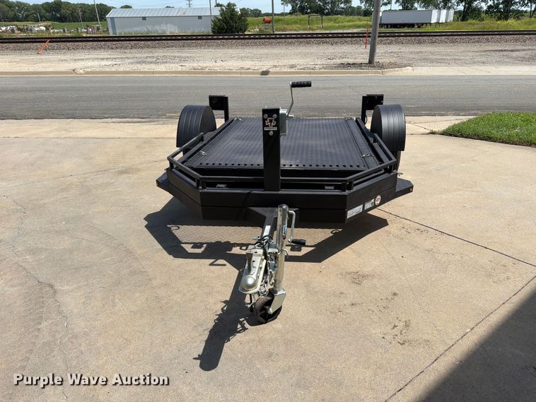 image for item MZ9776 2022 Shannon Brothers lay flat utility trailer