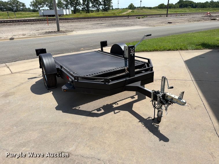 image for item MZ9776 2022 Shannon Brothers lay flat utility trailer