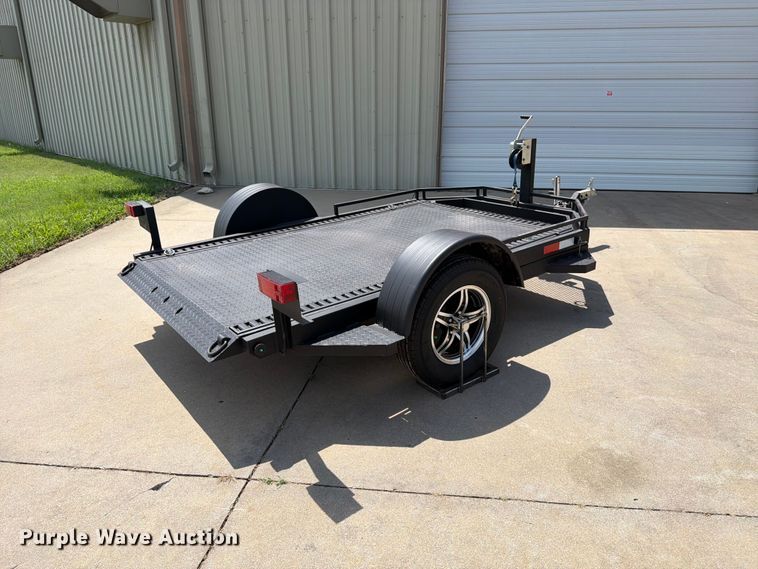 image for item MZ9776 2022 Shannon Brothers lay flat utility trailer