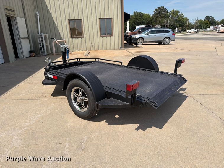 image for item MZ9776 2022 Shannon Brothers lay flat utility trailer