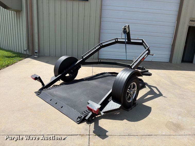 image for item MZ9776 2022 Shannon Brothers lay flat utility trailer